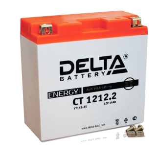 Аккумулятор CT1212.2 DELTA  YT14B-BS  Прямая полярность