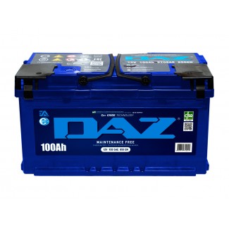 Аккумулятор 6СТ-100 Daz  Daz  Обратная полярность