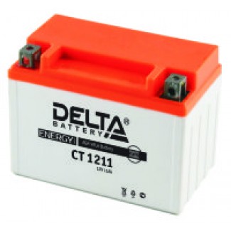 Аккумулятор CT1211 DELTA  YTZ12S, YTZ14S  Прямая полярность