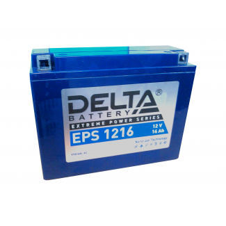 Аккумулятор EPS 1216 DELTA EPS  YTX16AL-A2  Обратная полярность