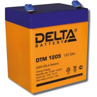 Аккумулятор DTM 1205 Delta    Прямая полярность