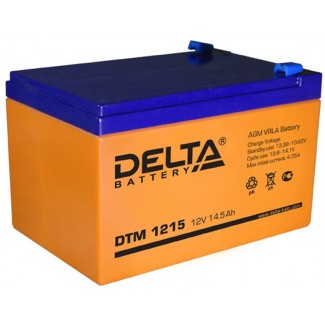 Аккумулятор DTM 1215 Delta    Прямая полярность