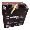 Аккумулятор 12V14 MORATTI  MEP12Х16-1  YTX16-BS-1    Прямая полярность