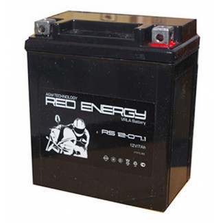 Аккумулятор RS1207.1 Red Energy  YTX7L-BS  Обратная полярность